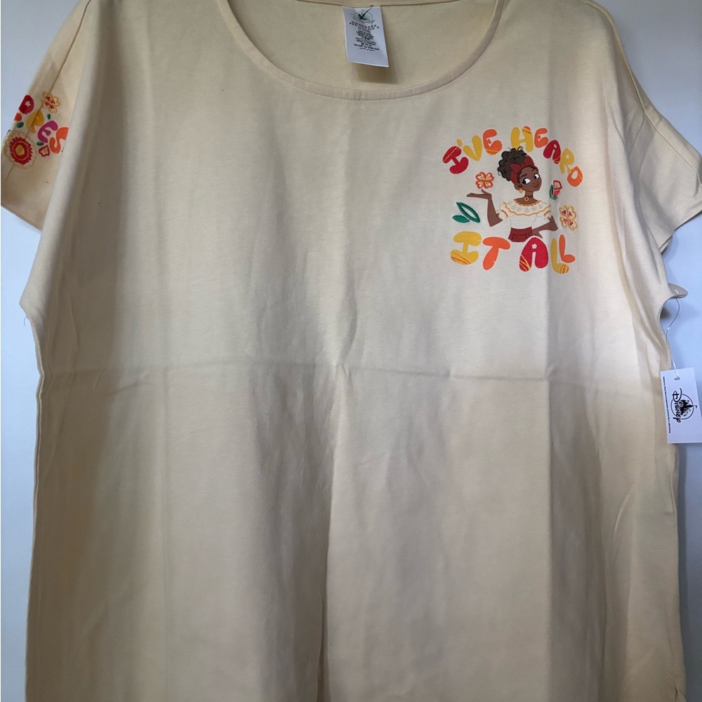 Disney Encanto  Tee with Colorful Print